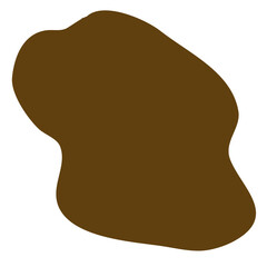 Abstract shape aesthetic element simple design