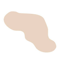 Abstract shape aesthetic element simple design