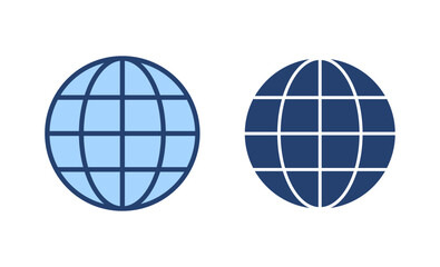 Web icon vector. go to web sign and symbol. web click icon. Global search icon