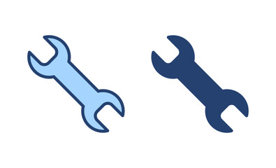 Wrench icon vector. repair icon. tools sign and symbol