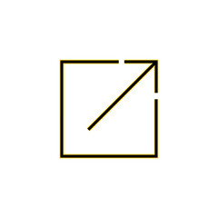 External link icon vector for web and mobile app. link sign and symbol. hyperlink symbol