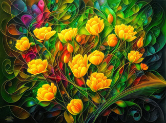 Yellow Flowers