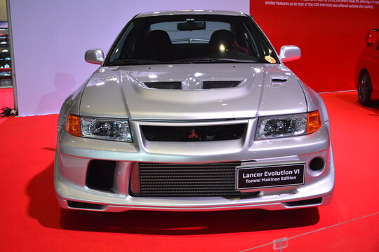 Mitsubishi lancer evolution 6 at Mitsubishi Motors 60th anniversary in Pasay, Philippines