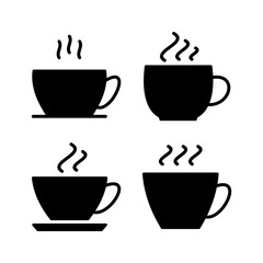 Cup coffee icon vector. coffee cup icon. mug
