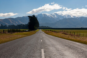 New Zealand Snow Capped Mountains