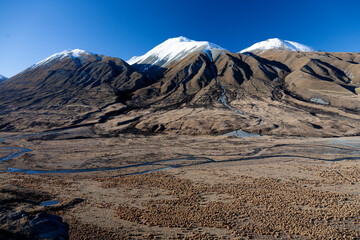 New Zealand Snow Capped Mountains