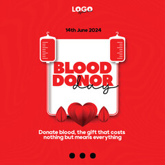 Blood Donor Appreciation Poster - obrazy, fototapety, plakaty