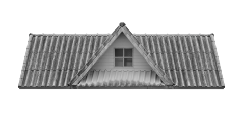 Mockup old roof