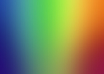 Abstract blurred gradient pastel background in bright colors. Rainbow colors background. Wallpaper.	
