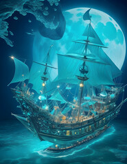 fantasy ship