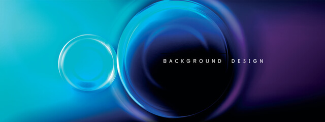 Futuristic concept vector geometric background