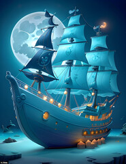 fantasy ship