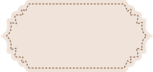 Vintage Label Element