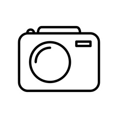 camera photography icon symbol image vector. Illustration of multimedia photographic lens grapich design image.