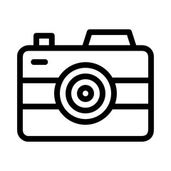 camera photography icon symbol image vector. Illustration of multimedia photographic lens grapich design image.
