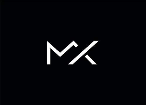 MX Initial letter logo design and monogram logo
