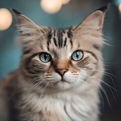 National pet day created by ai technology 