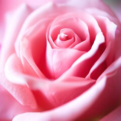 Pink rose close up