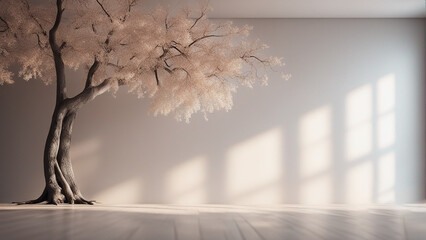 Minimalistic abstract gentle light blue background 