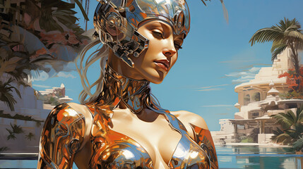 Android Elegance Chronicles – Generative AI