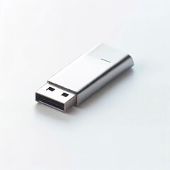 Usb drive on an white background