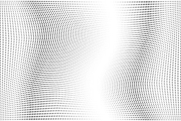 Light halftone dots grunge background
