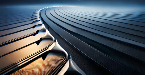 Abstract metal background