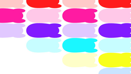 Multicolored cute panda abstract Illustration. Multicolored cute panda abstract. Easy to use.