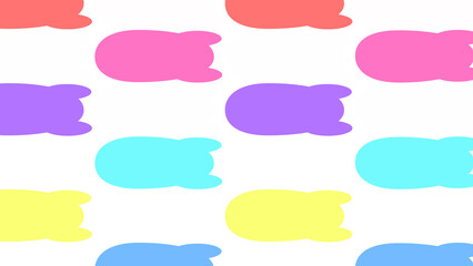 Multicolored cute panda abstract Illustration. Multicolored cute panda abstract. Easy to use.