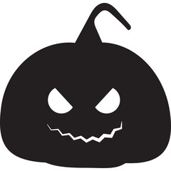 Halloween Pumpkin Silhouette