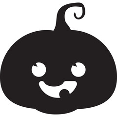 Halloween Pumpkin Silhouette