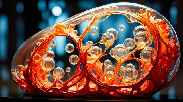 Mitochondrien, generiert mit KI