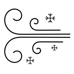 Winter Wind Icon