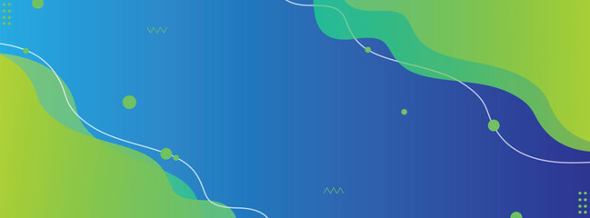 Colorful template banner with color gradation. Design with liquid form.eps 10 vector