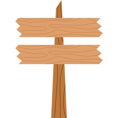 Fototapeta premium Wooded Board Sign