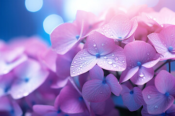 Macro Photography Hydrangea Flower