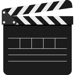 Movie Clapperboard - obrazy, fototapety, plakaty