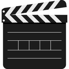Movie Clapperboard - obrazy, fototapety, plakaty