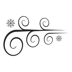 Winter Wind Icon