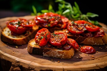 Italian Bruschetta: Mediterranean Delight