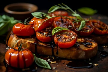 Italian Bruschetta: Mediterranean Delight