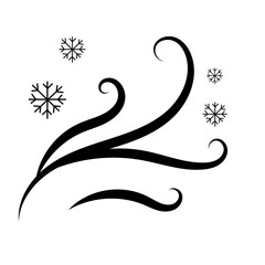 Winter Wind Icon
