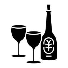 Champagne Icon