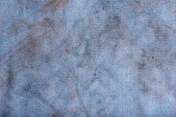 High detail of dirty cloth fabric