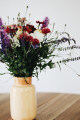still life with flowers