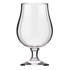 Tulip glass on isolated background. 3d rendering