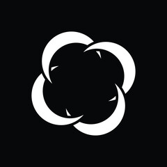 Community bloom logo plan layout.