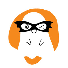 Cartoon Halloween Characters smile