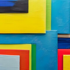 カラフルなテクスチャ（色彩鮮やかなペイント・ペンキ）O