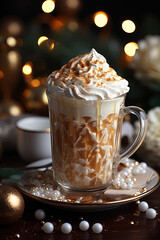 Cozy Winter Indulgence: Hot Chocolate by the Fireplace
